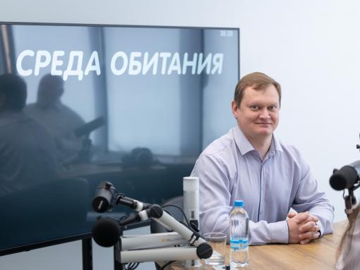 Депутат Псковской гордумы Евгений Васильев стал гостем программы «Среда обитания». Главное