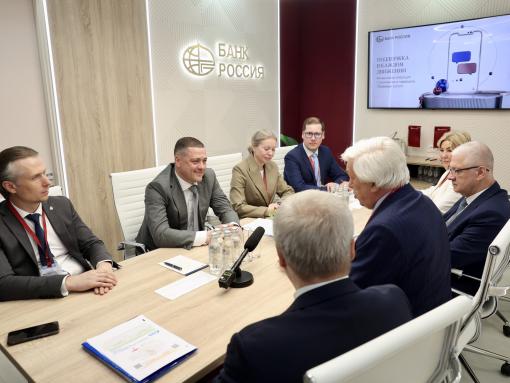 Работа делегации Псковской области на полях ПМЭФ