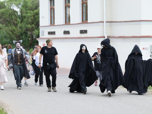 По следам Пушкина: театрализованное шествие в Пскове