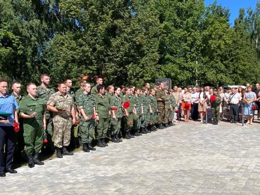 В Себеже почтили память пограничников, павших при исполнении воинского долга в Судже