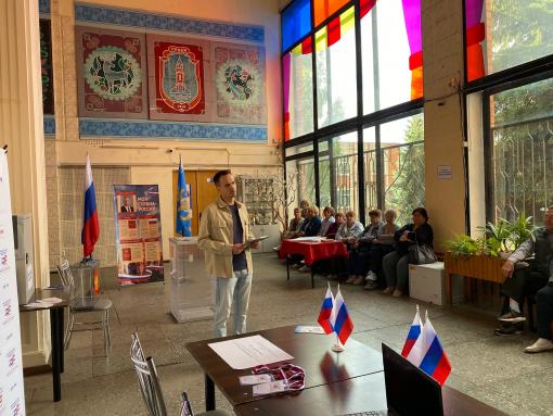 В районах Псковской области презентовали модельные избирательные участки