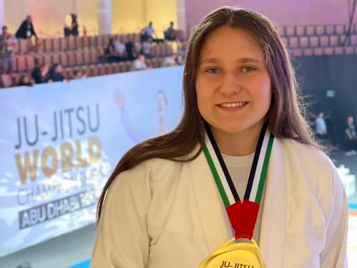 Псковичка выиграла первенство мира по джиу-джитсу