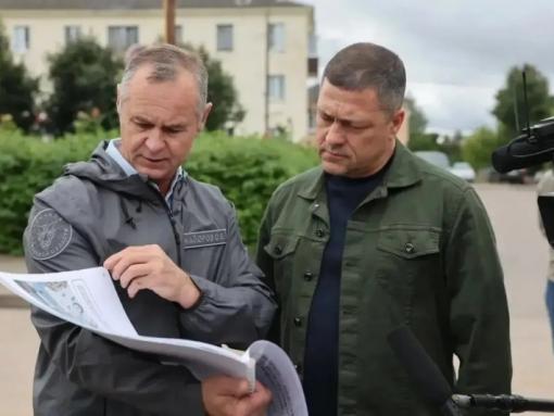 Губернатор оценил масштабное благоустройство в Невельском районе