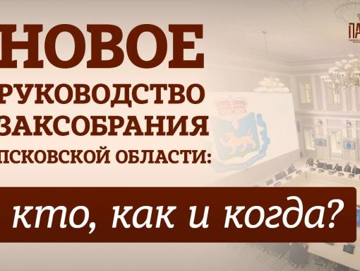 Главное об обновлении Заксобрания Псковской области в карточках
